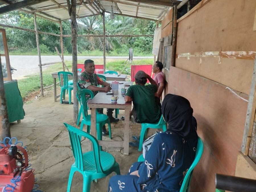 KEGIATAN SILATURAHMI KOPTU DISINI BERSAMA WARGA BINAAN DI DESA RANAH SUNGKAI