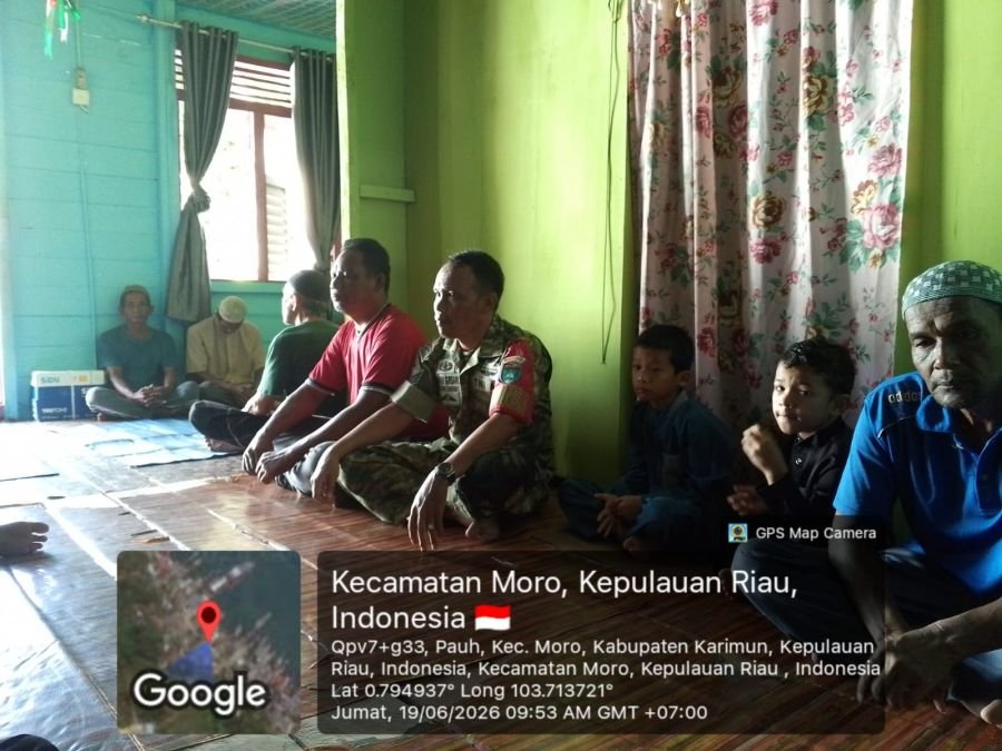 Kehadiran Babinsa Jadi Penguat Keluarga Saat Masa Duka