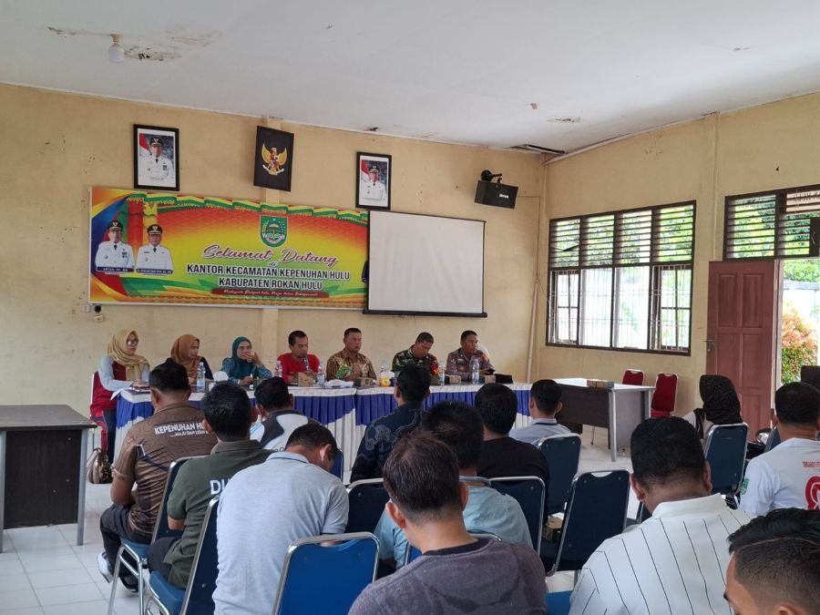 Kepenuhan Hulu Bentuk Panitia HUT RI Ke-81, Sinergi Lintas Sektor Diperkuat