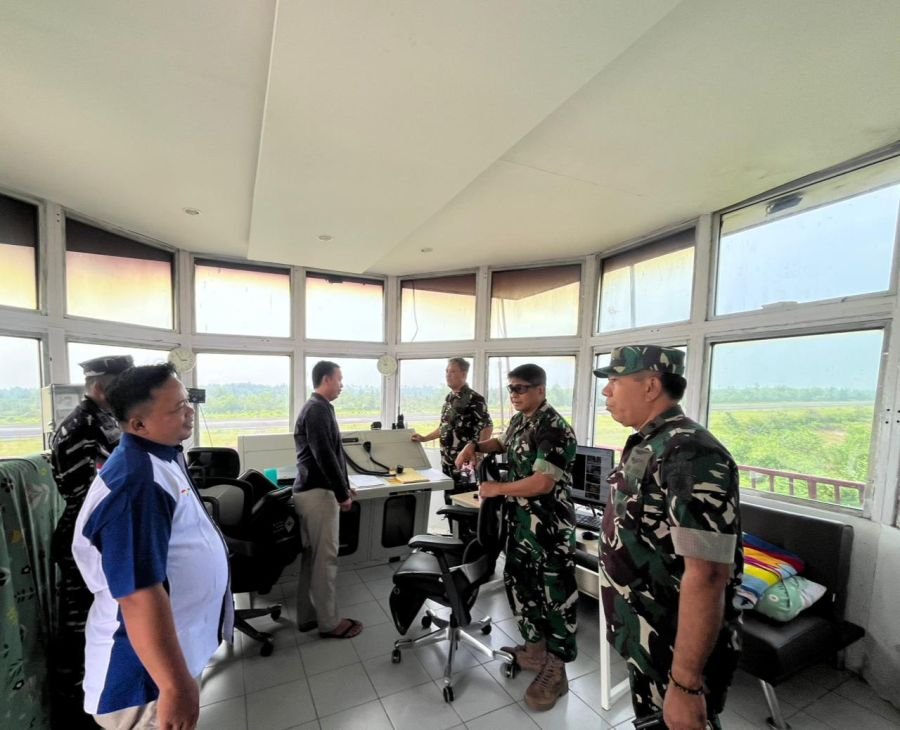 Kesiapan Bandara Pinang Kampai Dukung Penanganan Karhutla di Kota Dumai