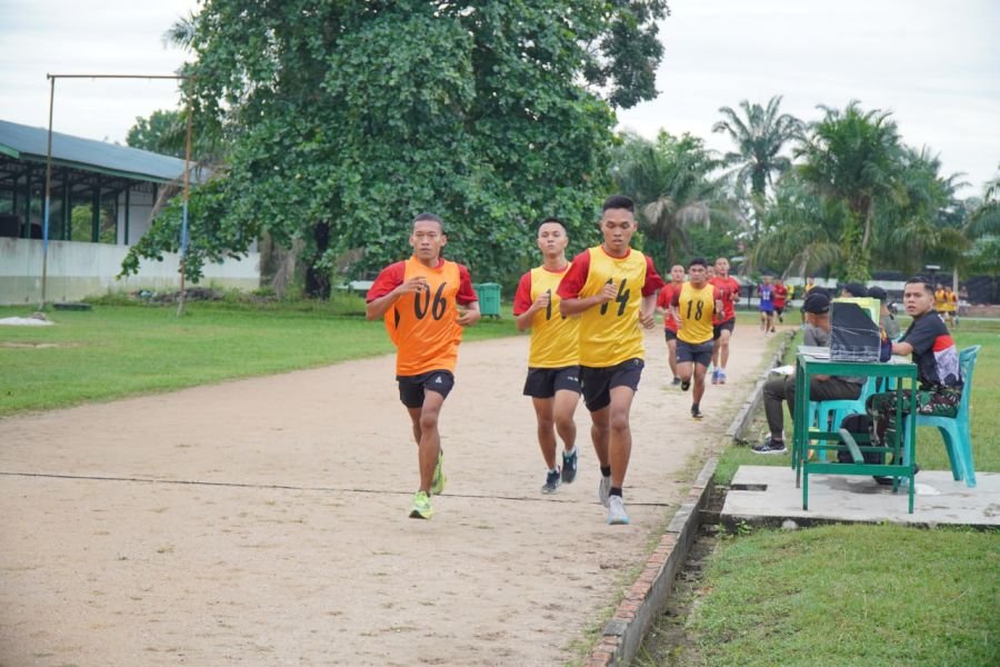 Ketahanan Fisik Prajurit Diuji, Yon Arhanud 13/PBY Gelar Garjas Periodik I Tahun 2026