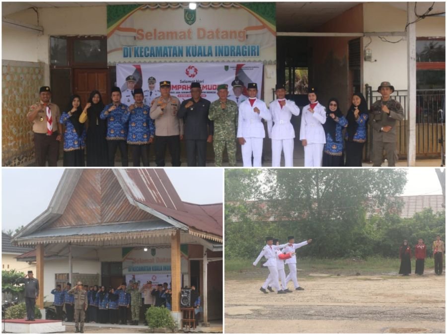 Kobarkan Semangat Pemuda, Babinsa Koramil 04/Kuindra Hadiri Upacara Sumpah Pemuda ke-98 di Kuindra