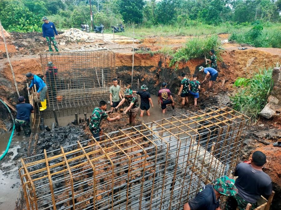 Kodam XIX/TT Dorong Pembangunan Jembatan di Kecamatan Toapaya Selatan Kabupaten Bintan