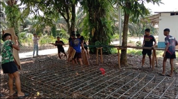 Kodim 0301/Pekanbaru Optimalkan Pembangunan Jembatan Untuk Rakyat