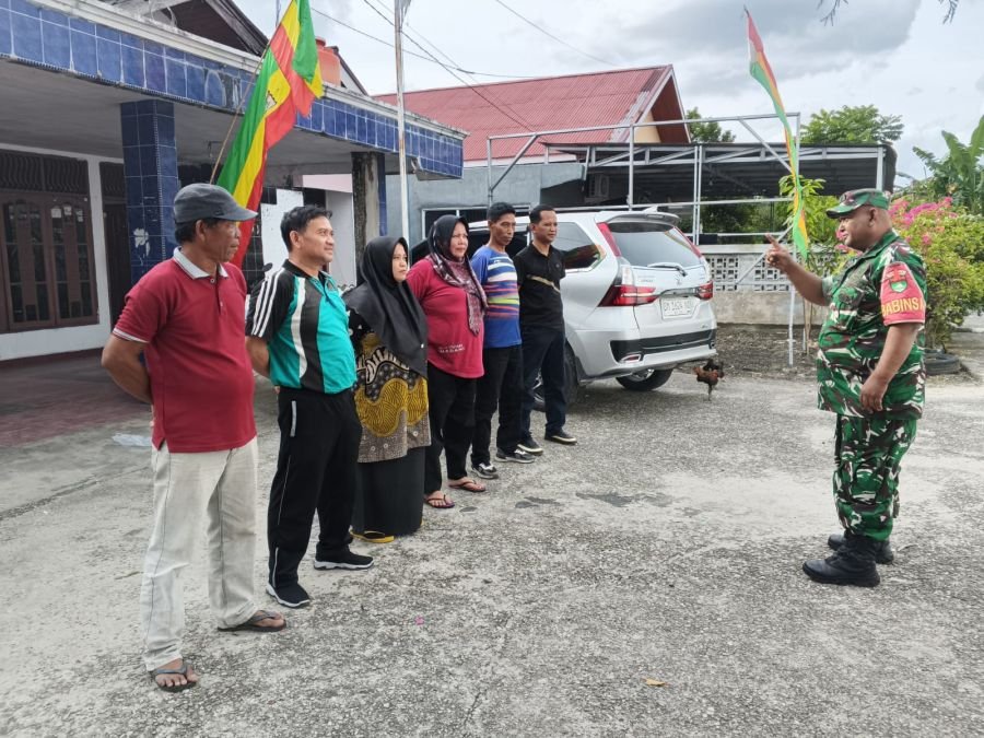 Kodim 0301/Pekanbaru Perkuat Sinergi TNI dan Pemerintah Kelurahan di Sialang Munggu