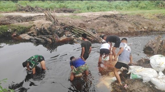 Kodim 0301 Genjot Infrastruktur, Tiga Jembatan Dikerjakan Serentak