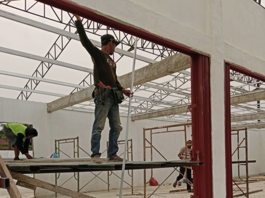Kodim 0302/Inhu Dorong Progres Pembangunan KDKMP di Lembah Dusun Gading