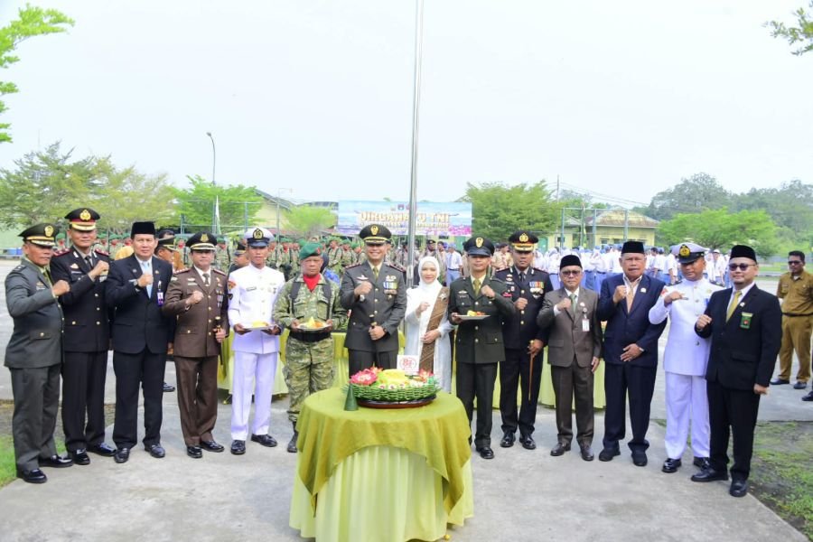 Kodim 0303/Bengkalis Gelar Upacara HUT ke-81 TNI Tahun 2026