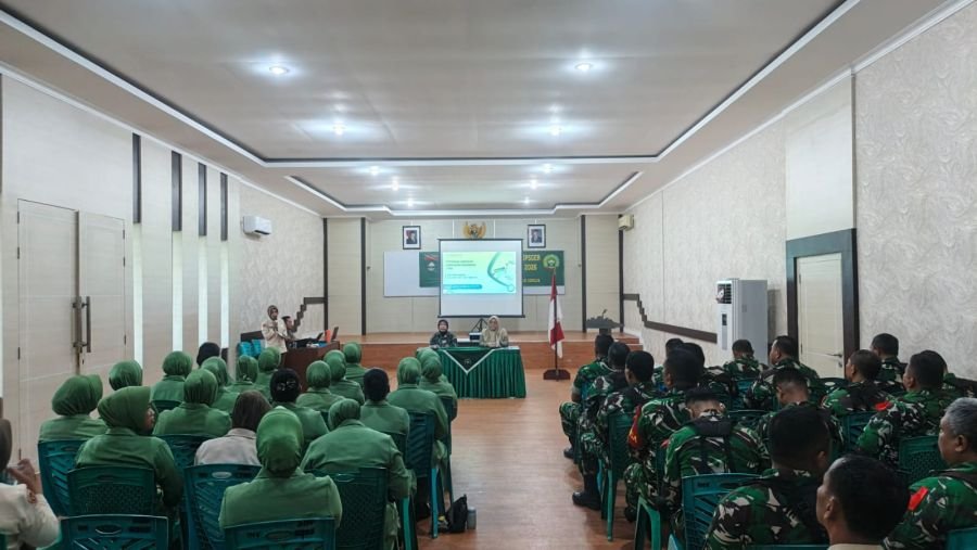 Kodim 0315/Tanjungpinang Gelar Sosialisasi BPJS, Tingkatkan Pemahaman Prajurit dan Persit