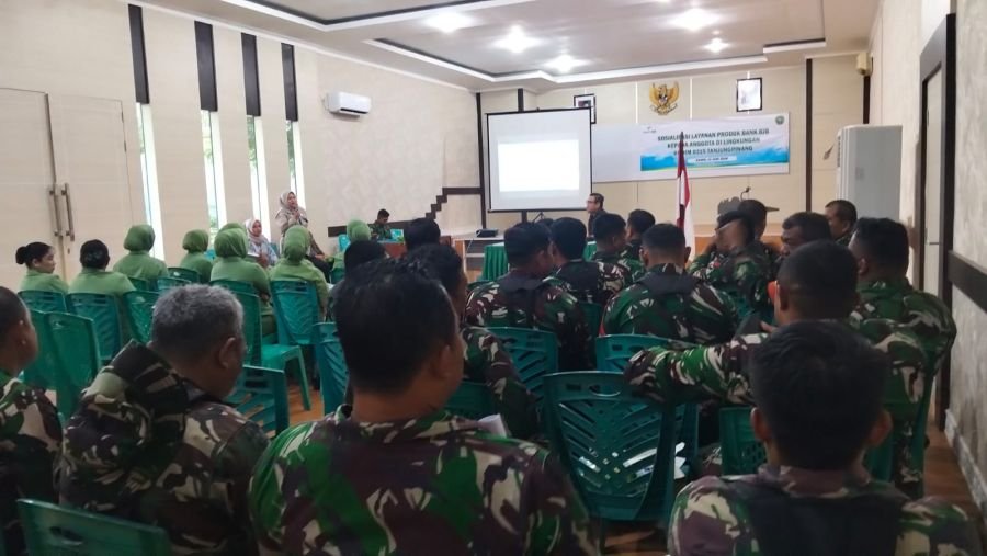 Kodim 0315/Tanjungpinang Tingkatkan Literasi Keuangan Prajurit Melalui Sosialisasi Produk