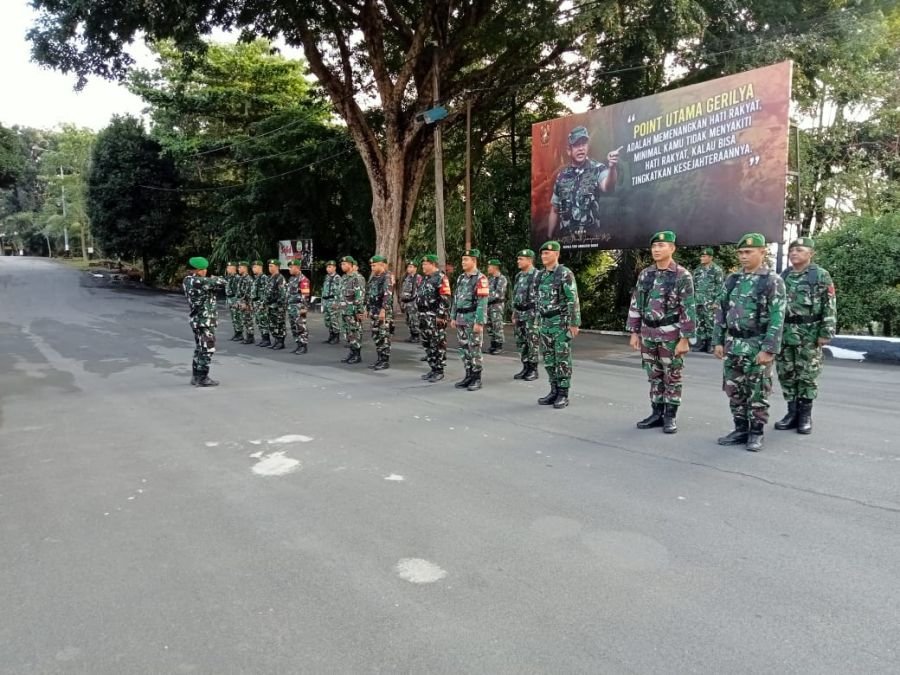 Kodim 0316/Batam Perkuat Kesiapsiagaan Karhutla