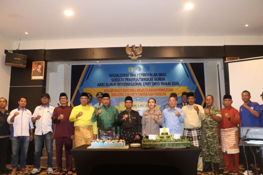 Kodim 0317/TBK Kawal May Day, Aspirasi Buruh Disalurkan Tertib