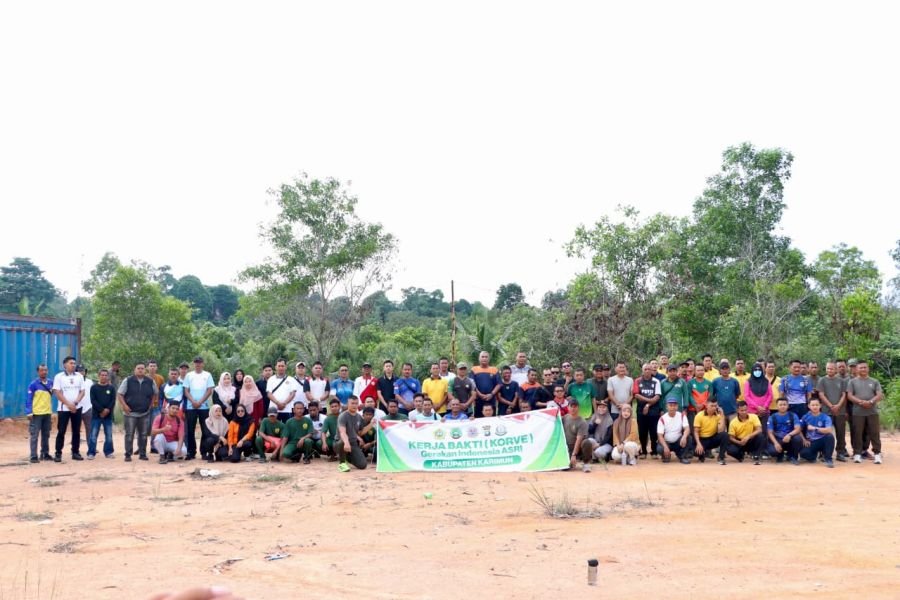 Kodim 0317/TBK Pimpin Gerakan Indonesia Asri, Jadikan Kebersihan Budaya Hidup