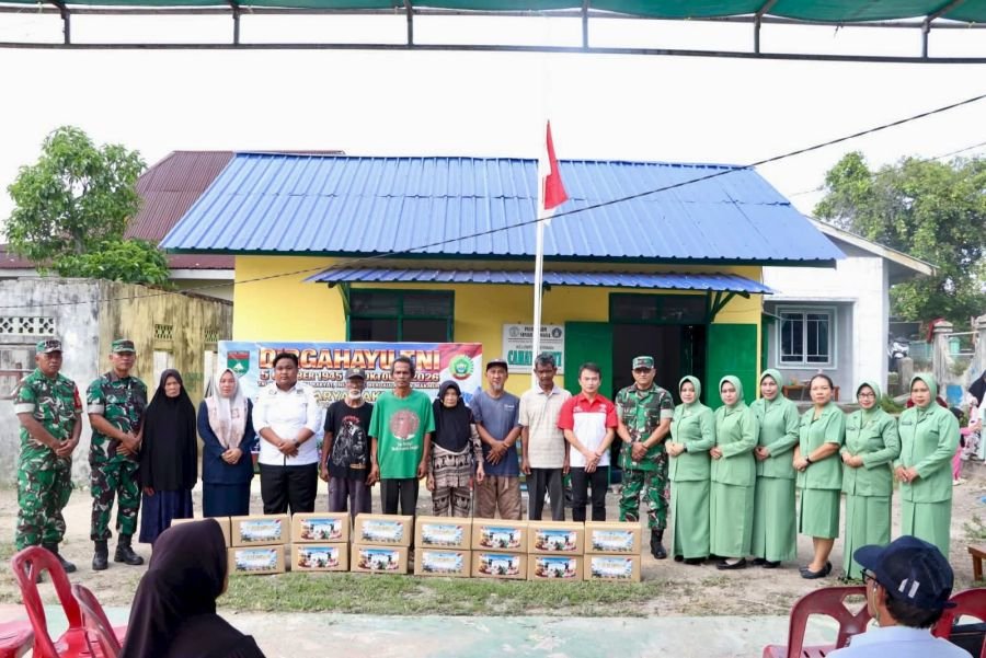 Kodim 0317/TBK Resmikan PAUD Cahaya Hati, Bantuan Warga Ikut Disalurkan