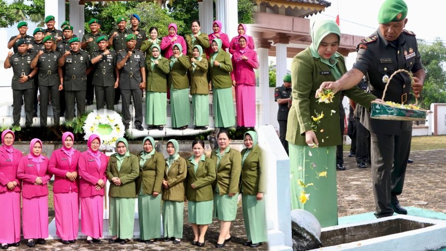 Kodim 0317/TBK Ziarah Khidmat Sambut HUT Pertama Kodam XIX