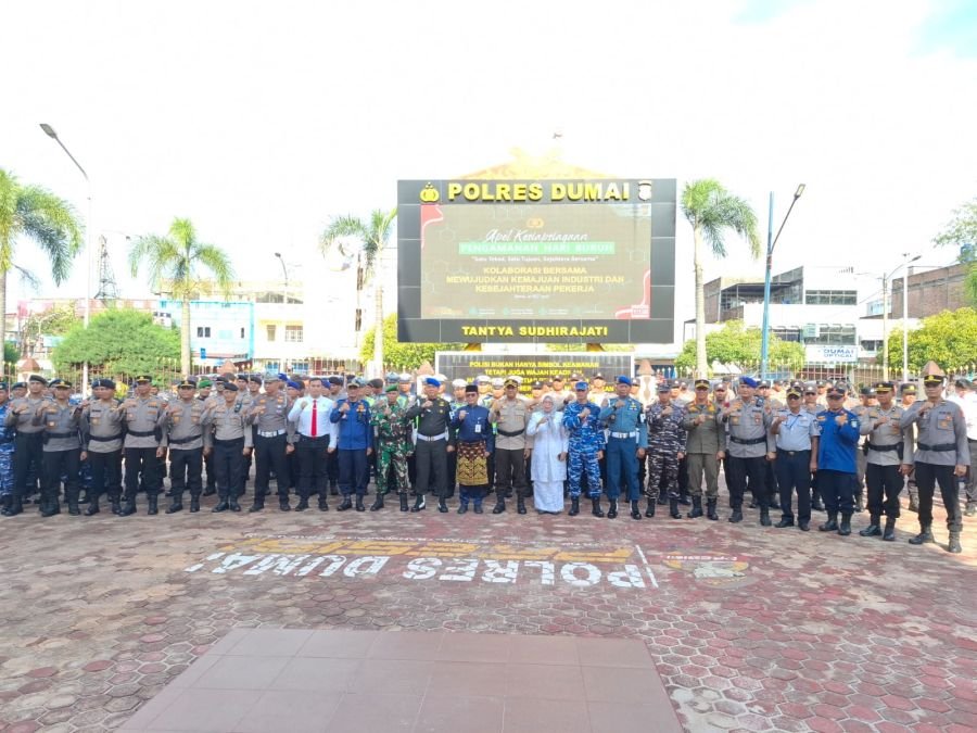 Kodim 0320/Dumai Apel Pengamanan May Day