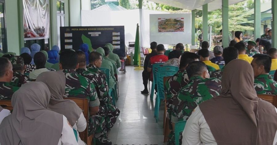 Kodim 0320/Dumai Gelar Bakti Kesehatan, Wujud Kepedulian TNI pada Masyarakat d HUT Ke-1 Kodam XIX/TT