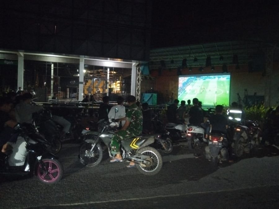 Kodim 0320/Dumai Gelar Nobar Kebangsaan, Pererat Kemanunggalan TNI AD Bersama Masyarakat Lewat Seman