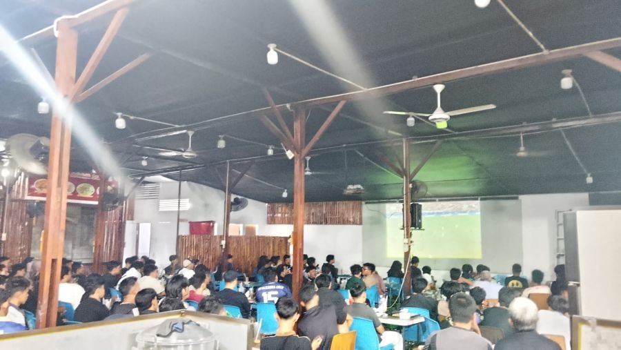 Kodim 0320/Dumai Gelar Nonton Bareng Piala Dunia 2026 Pererat Kebersamaan