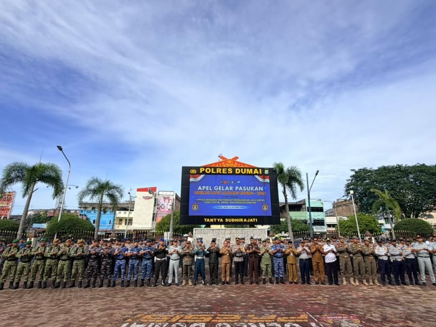 Kodim 0320/Dumai Hadiri Rapat Lintas Sektoral Operasi Patuh Lancang Kuning 2026, Perkuat Sinergitas