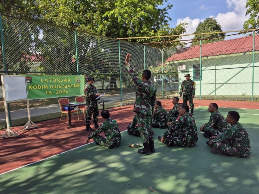Kodim Batam Latih Personel, Tingkatkan Profesionalisme Prajurit