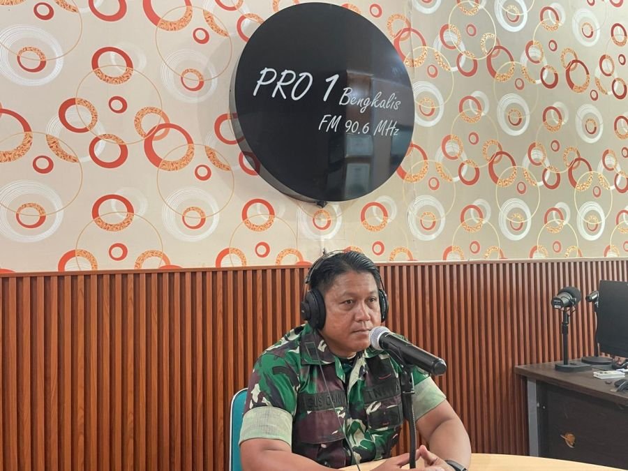 Kodim Bengkalis Hadiri Dialog Interaktif RRI, Perkuat Semangat Nasionalisme di Hari Lahir Pancasila