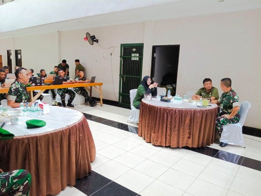 Kolonel Topan Tekankan Publikasi Profesional bagi Prajurit Brigif TP 89/GG