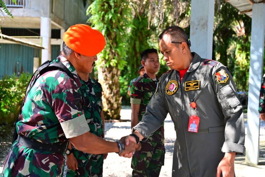 Komandan Lanud Roesmin Nurjadin Tinjau Kesiapan AWR Siabu
