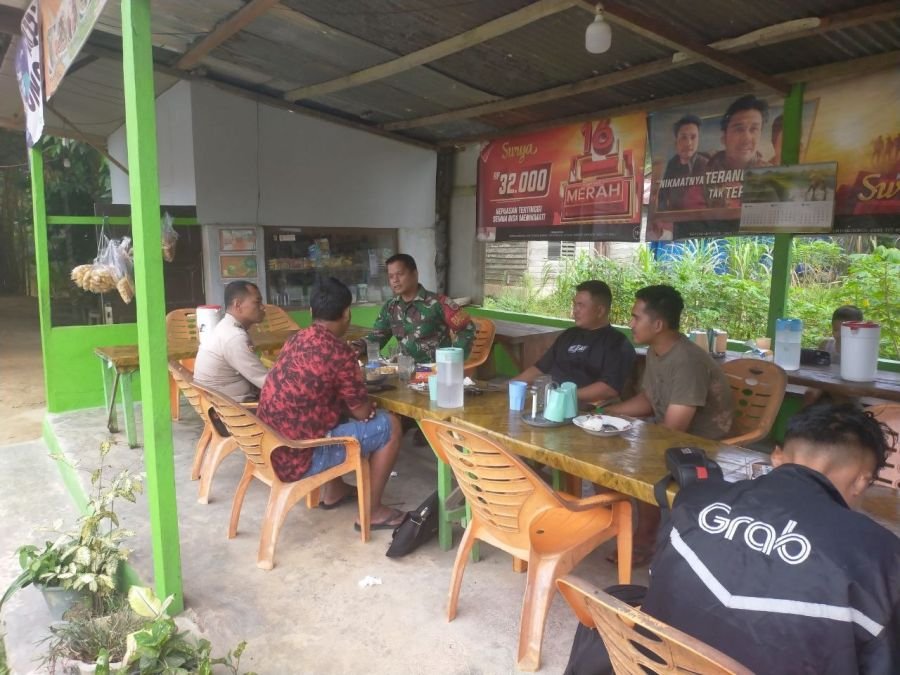 Komsos Babinsa di Pesaguan Jadi Penguat Sinergi TNI dan Warga