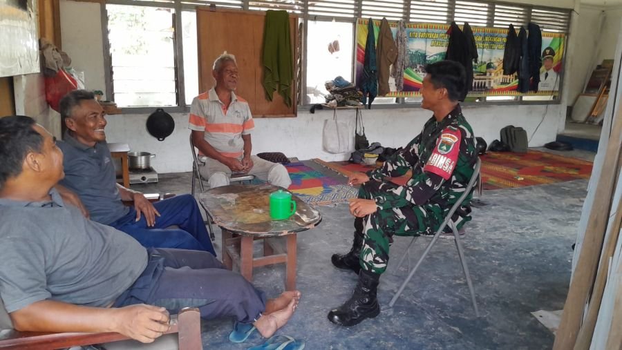 Komsos Babinsa Jadi Jembatan Kedekatan TNI dan Masyarakat