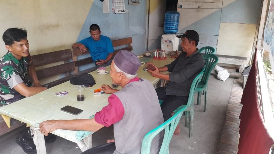 Komsos Babinsa Jadi Momentum Tingkatkan Kesadaran Warga soal Kebersihan dan Keamanan Lingkungan
