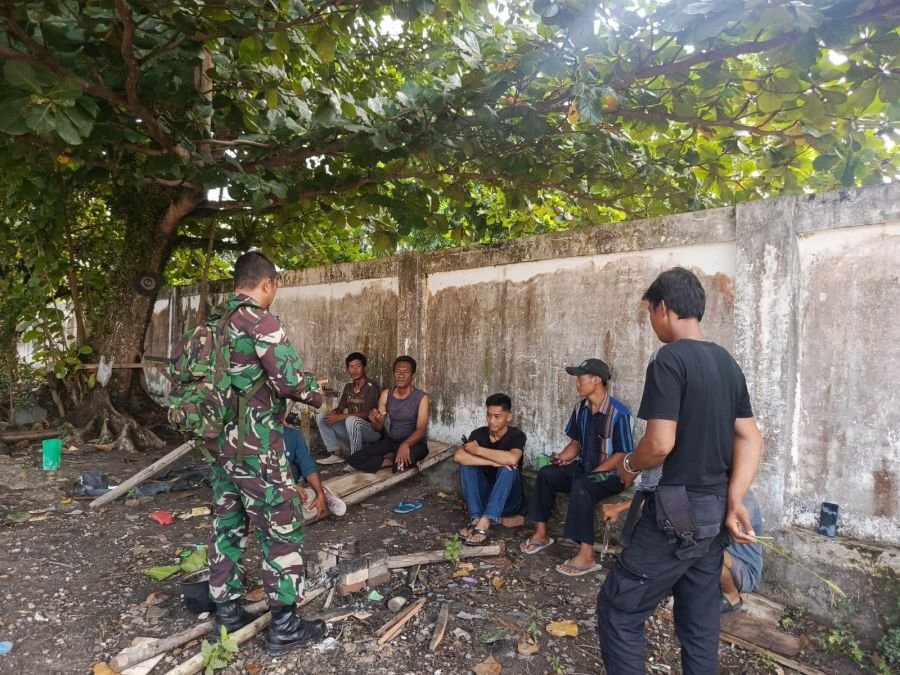 Komsos Babinsa Jadi Upaya Preventif Cegah Karhutla di Wilayah Rumbai