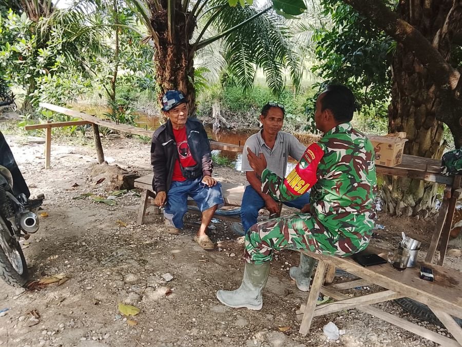 Komsos Babinsa Jadi Wadah Kepedulian, Warga Diingatkan Utamakan Keselamatan
