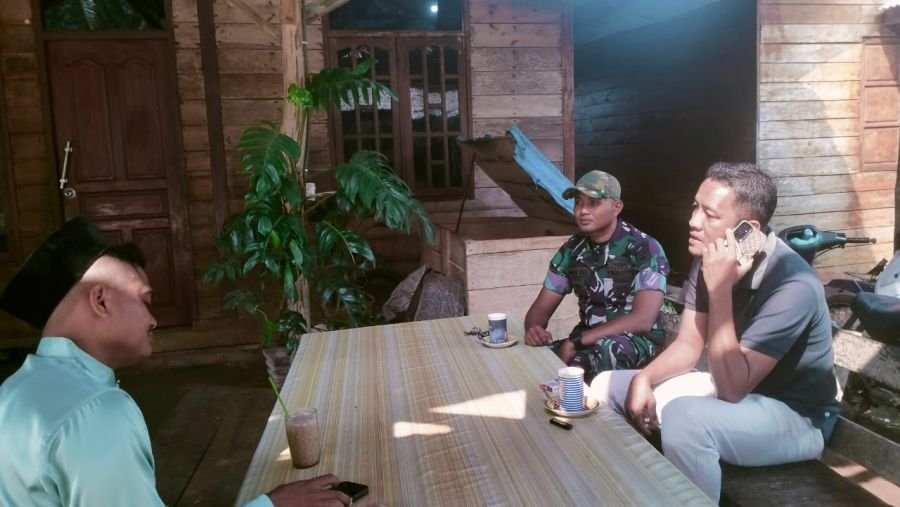 Komsos Babinsa Sebele Soroti Koordinasi dan Kondisi Wilayah Desa