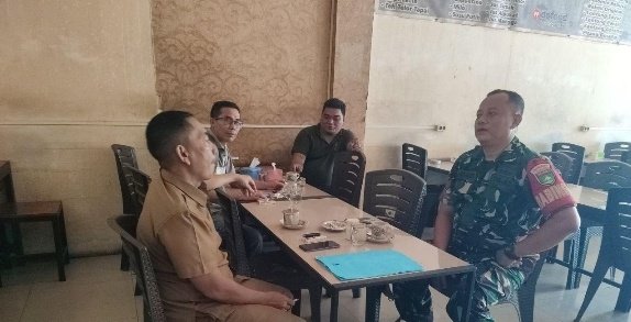 Komsos Babinsa Kelurahan Pematang Kapau, Wujud Nyata Kemanunggalan TNI dan Rakyat