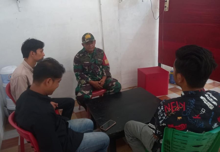 Komsos Babinsa Wujud Nyata Kepedulian Terhadap Warga Binaan.
