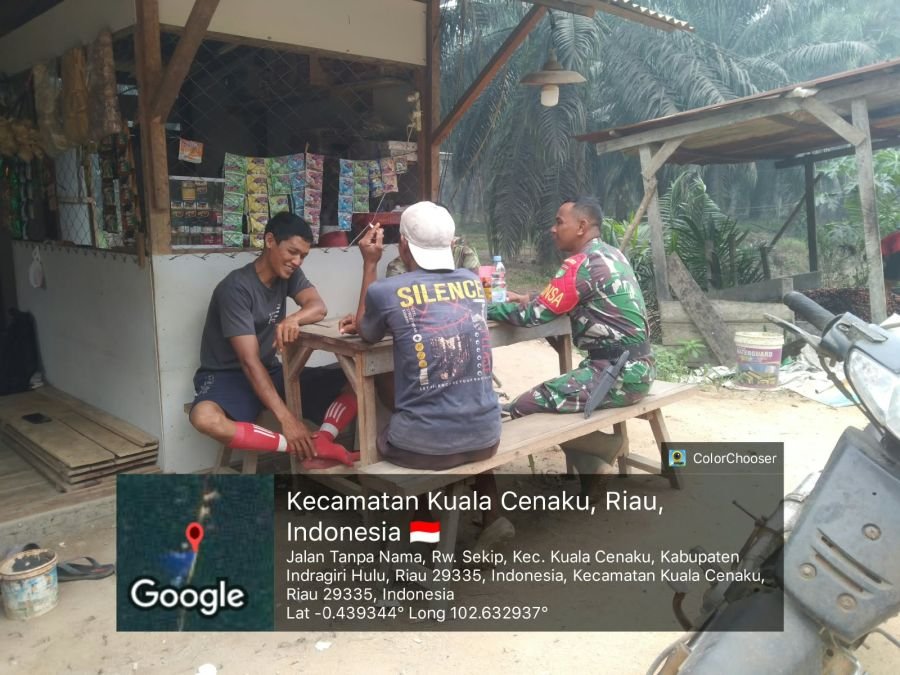 Komsos, Cara Babinsa Koramil 01/Rengat Berinteraksi Langsung Dengan Warga Binaan