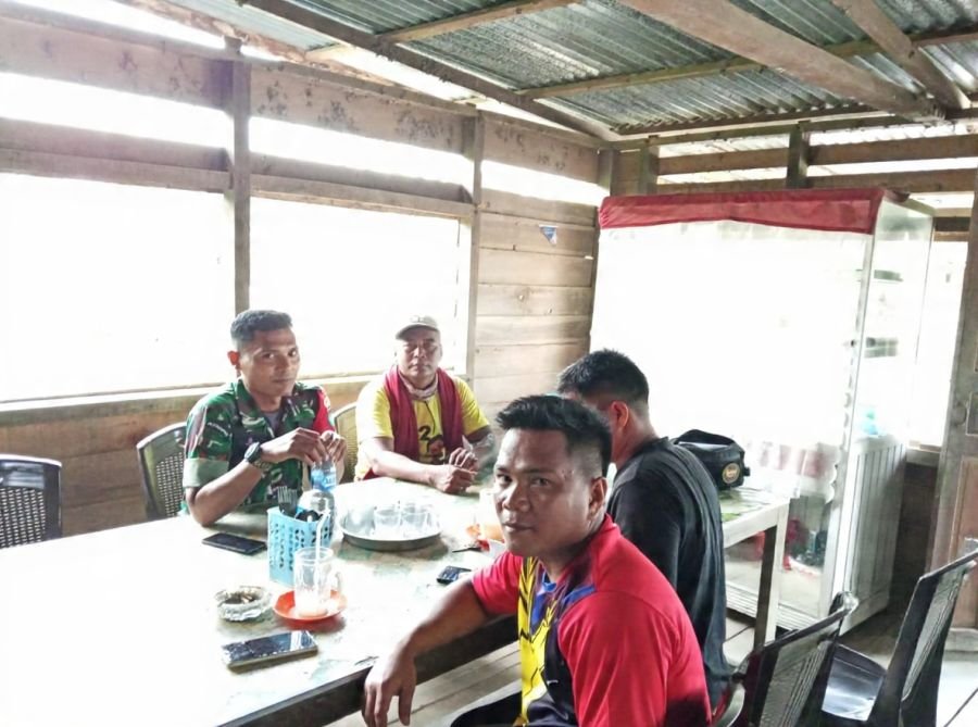 Komsos dan Pengawasan SDM, Babinsa 09/Kemuning Perkuat Sinergi dengan Warga Binaan