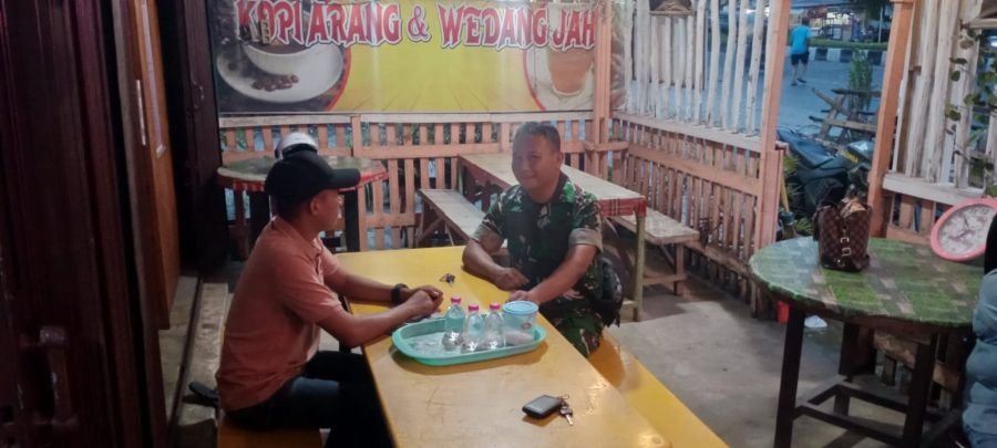 Komsos Humanis Babinsa, Pemuda Tuah Karya Diajak Jadi Pelopor Perubahan