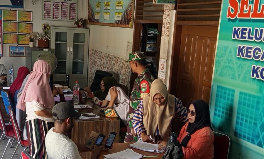 Komsos Humanis Babinsa Tanjung Rhu, Perkuat Sinergi Pelayanan
