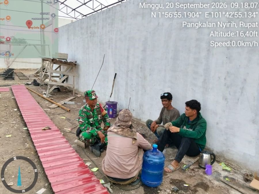 Babinsa Koramil Rupat: Komsos Jadi Ruang Perkuat Persaudaraan, dan Dekat dengan Rakyat