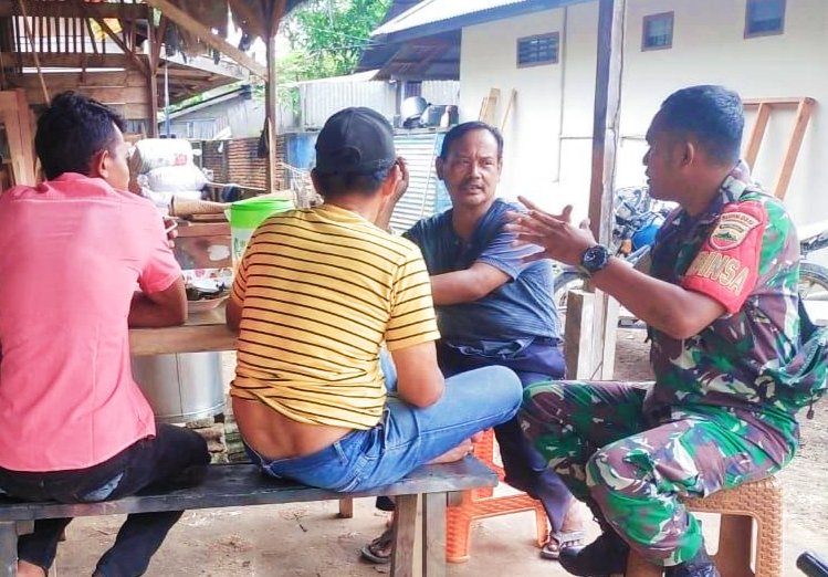 Komsos, Kopda Budiyanto: Beberapa Poin yang Saya Sampaikan untuk Bersinergi dengan Babinsa