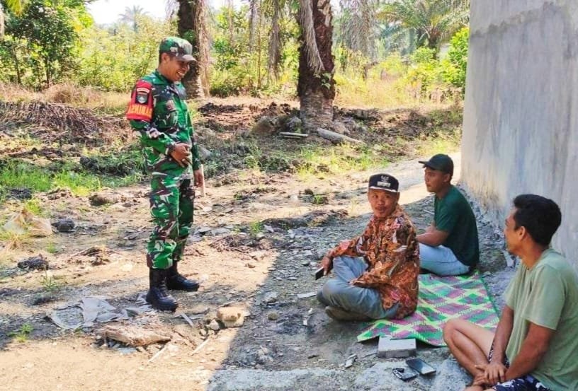 Komsos, Koptu Jantri Istani Berdialog Langsung Dengan Warga