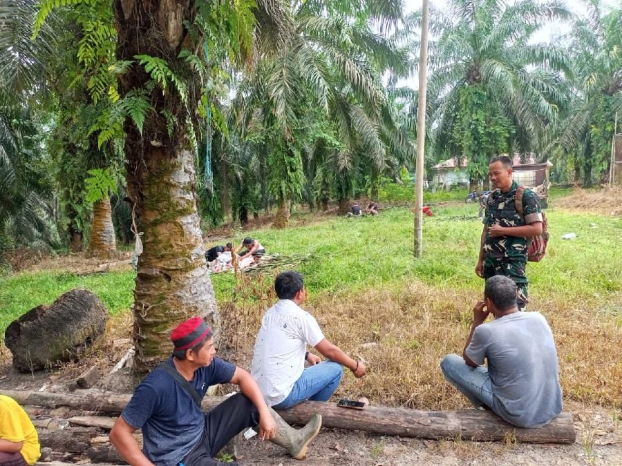 Komsos, Media Babinsa Untuk Jalin Silaturahmi Bersama Warga Binaan