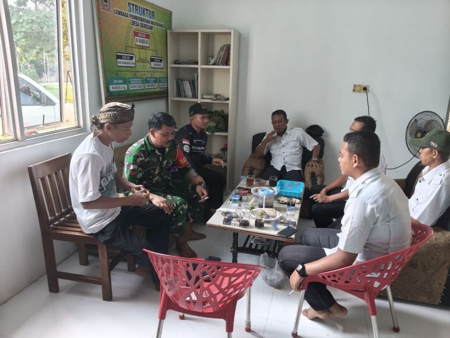 Komsos Sebagai Wadah Silaturahmi Babinsa Dengan Semua Elemen Masyarakat
