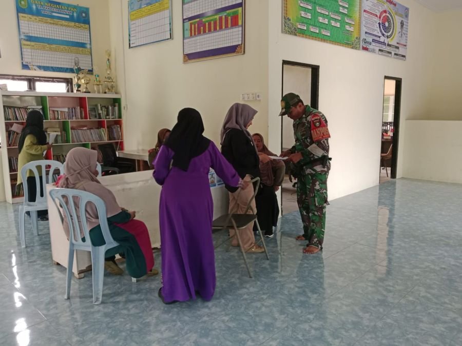 Komsos tentang Norma norma disosialisasikan Oleh Babinsa ke Lingkungan masyarakat Bantar