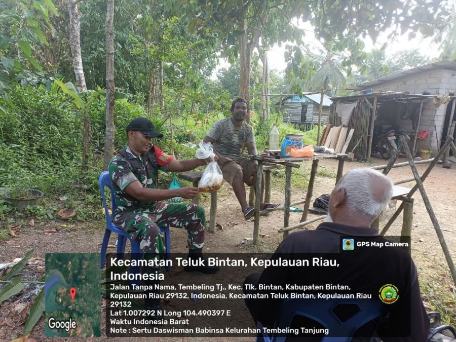 KOMUNIKASI SOSIAL (KOMSOS) BABINSA KELURAHAN TEMBELING TANJUNG.