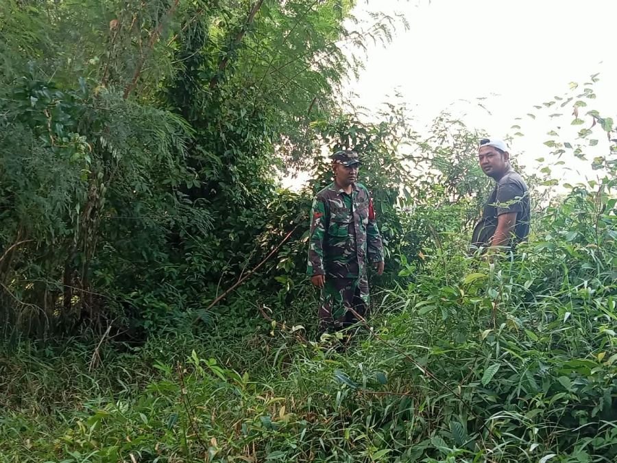 Kopda Feri Ramadan Sisir Hutan Panjang, Waspadai Ancaman Karhutla