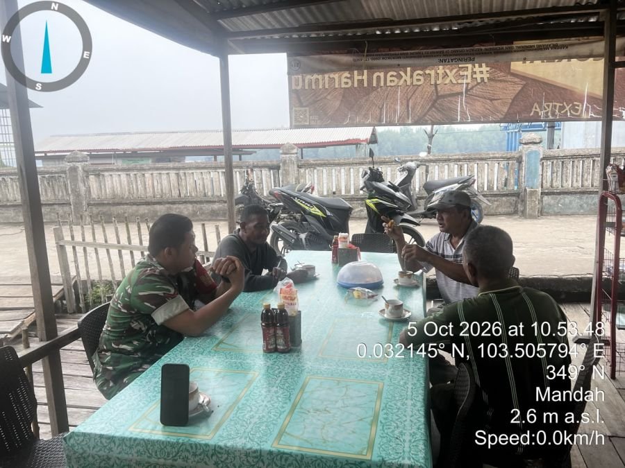 Kopda Hendri Turun Langsung, Komsos Jadi Cara Babinsa Dekat dengan Warga