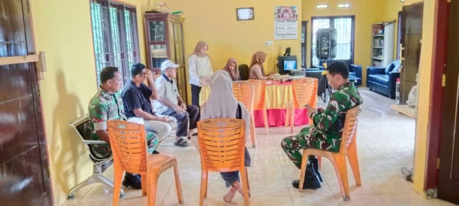 Kopka Anton Bangun Sinergi Dengan Aparatur Desa Pulau Banjar Kari